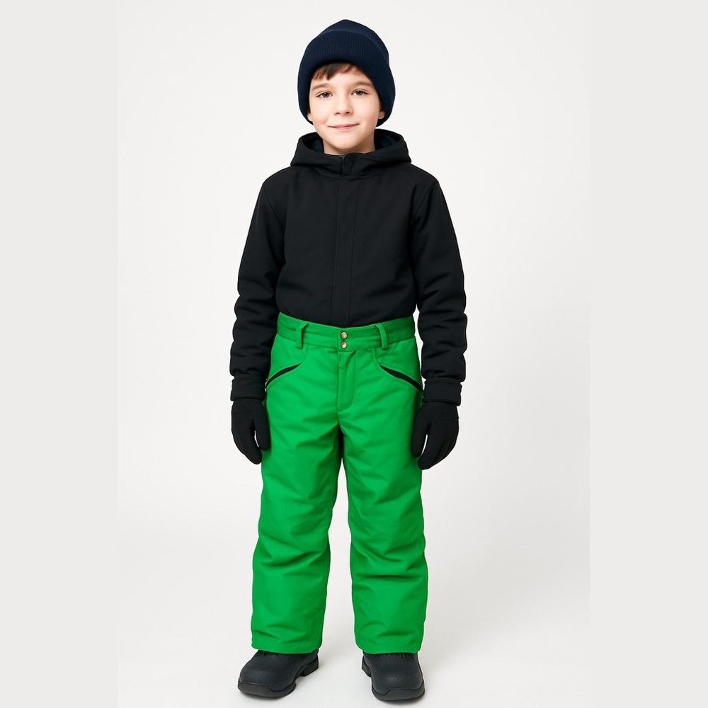 The North Face Kelly Green Freedom Insulated Snow Pants Size Youth L ( 10-12Y)